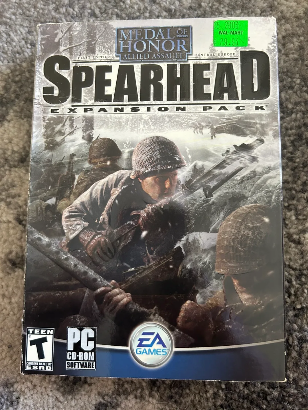 Medal of Honor Allied Assault Spearhead Expansion Pack PC thumbnail