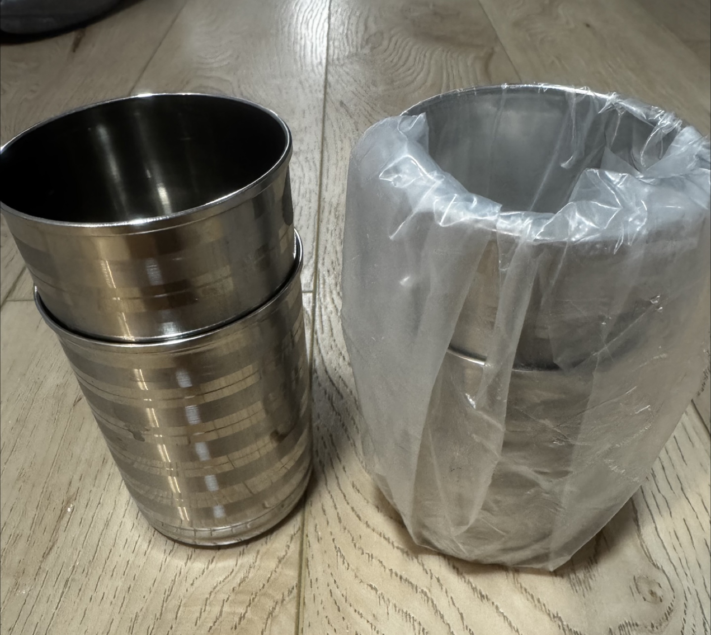 Set of 4 Steel Cups/Glasses - photo 2