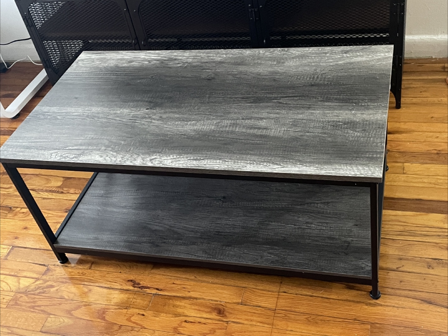 Modern Coffee Table with Shelf - photo 2