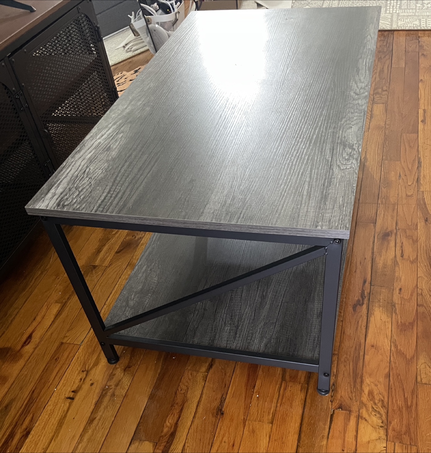 Modern Coffee Table with Shelf