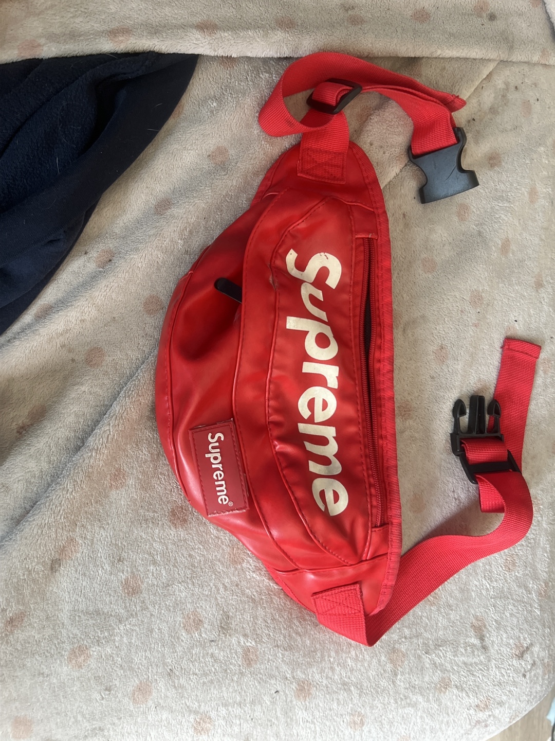 Red Supreme Fanny Pack