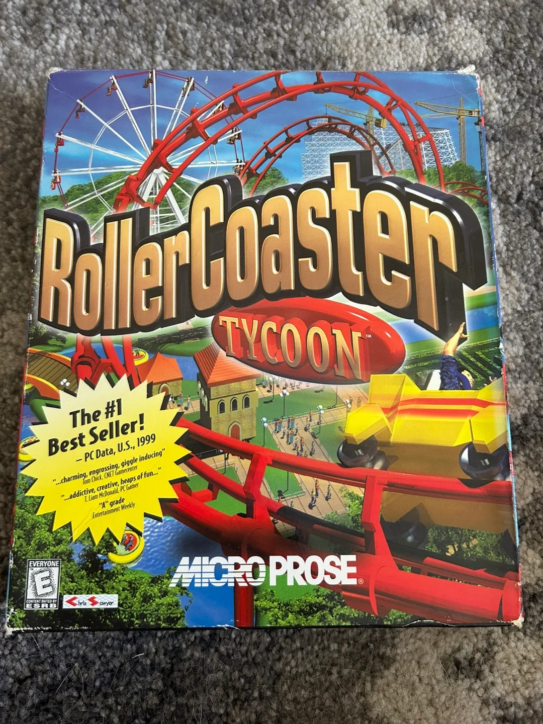 RollerCoaster Tycoon PC Game thumbnail