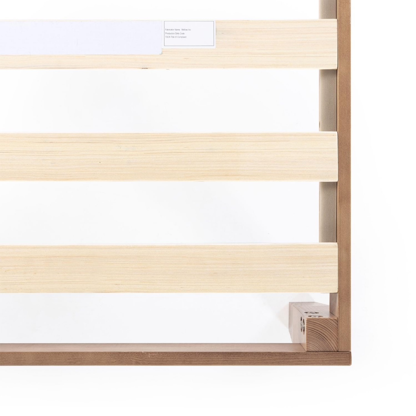New Queen Mellow Wood Platform Bed Frame - photo 5