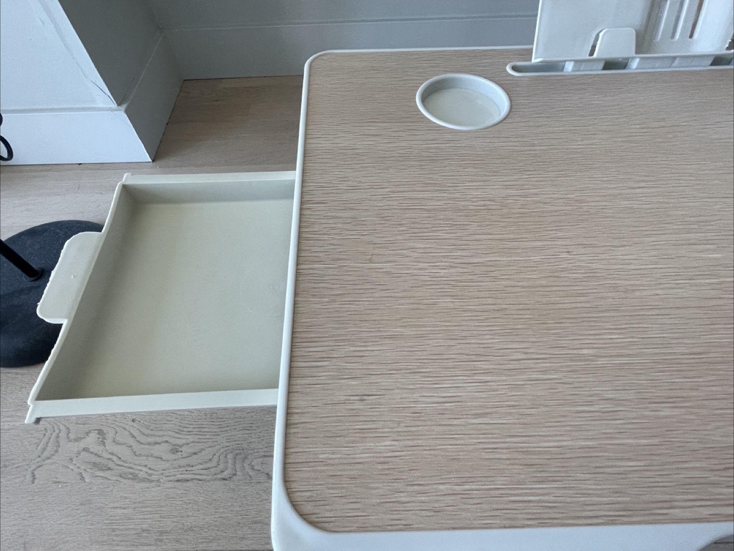 Portable Laptop Desk with Built-in Drawers - photo 2