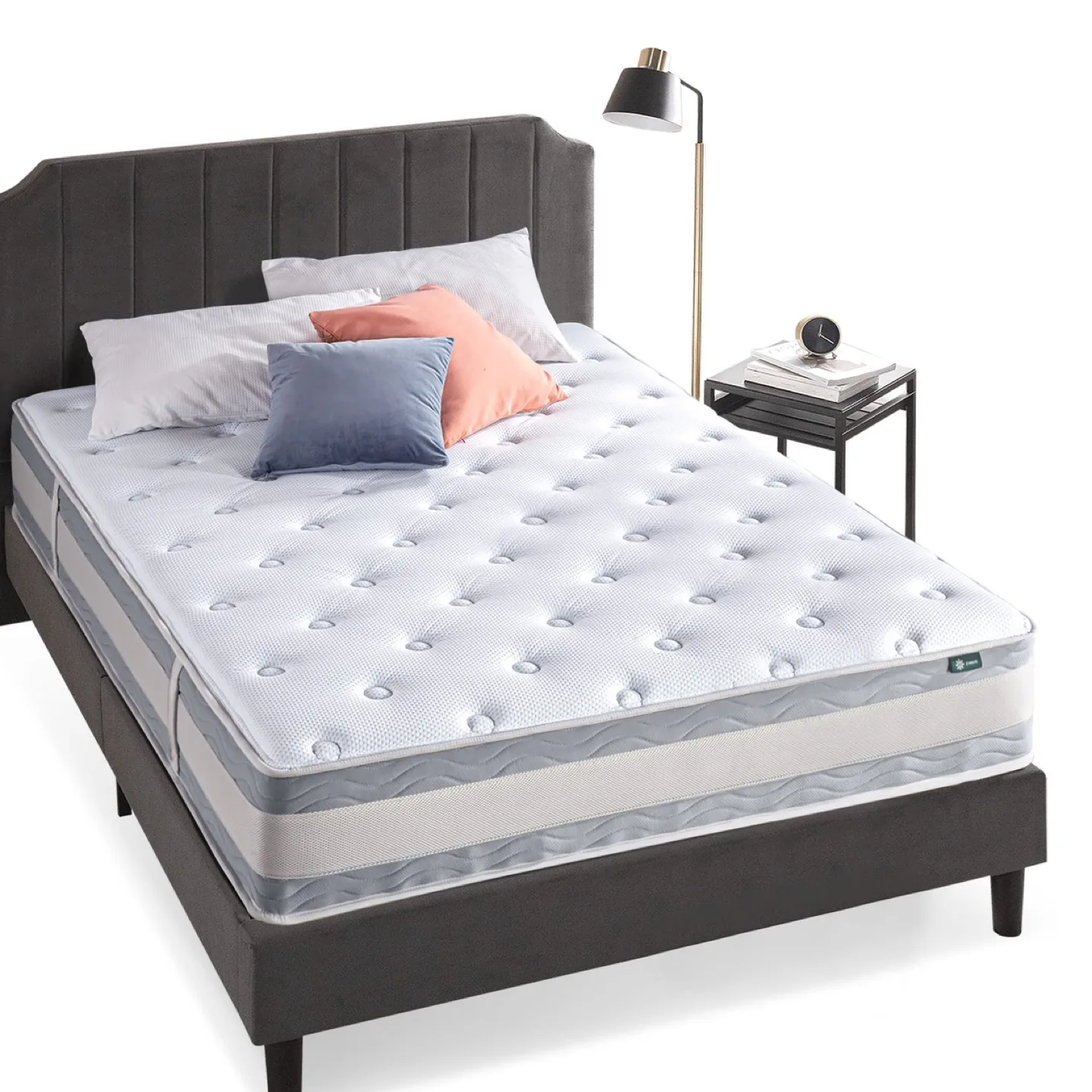 New Zinus FullGel Memory Foam Pocket Spring Hybrid Mattress thumbnail