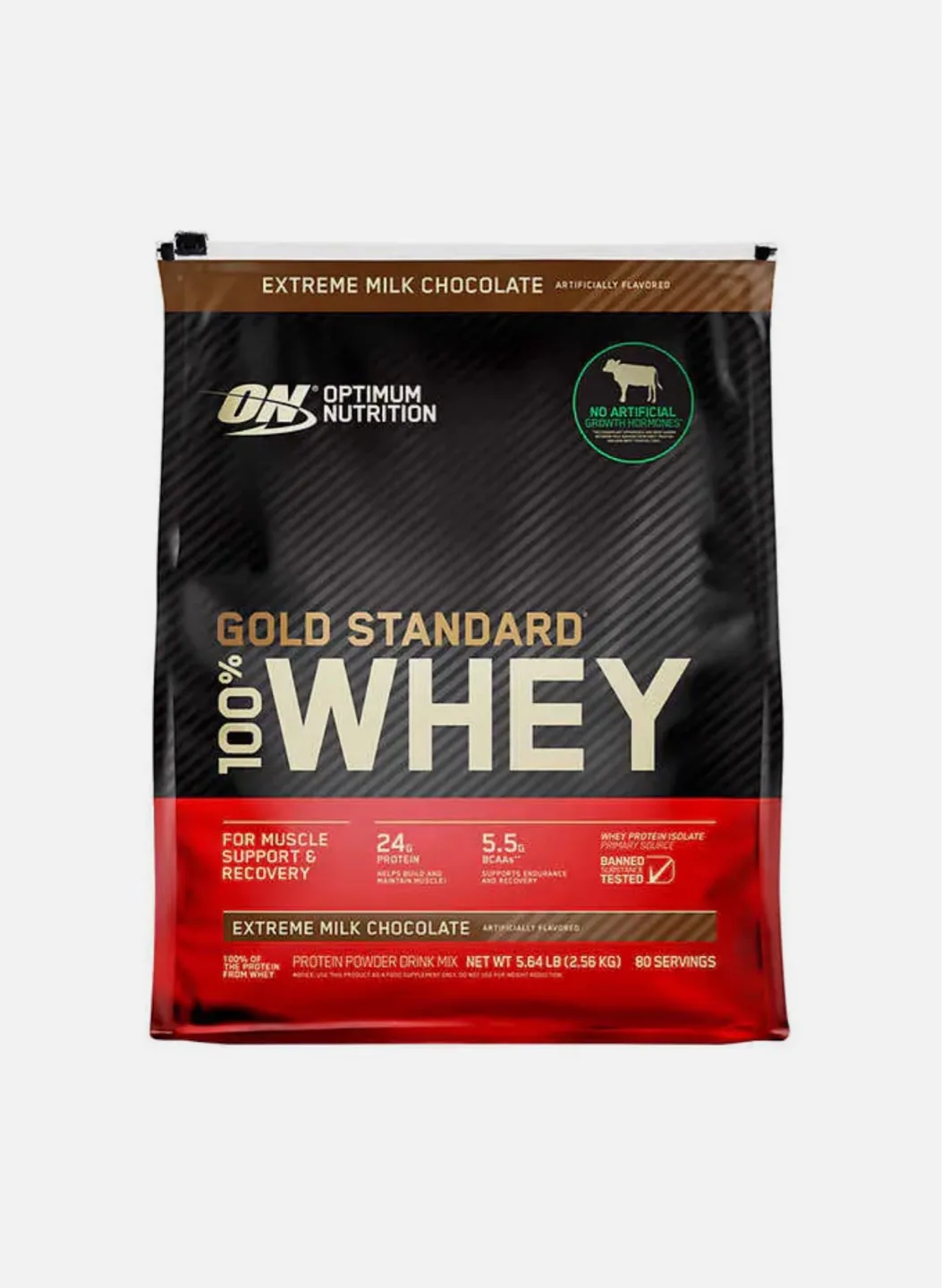 💪🏻NEW Optimum Nutrition 100% Whey Protein 2.56kg 🍫 thumbnail