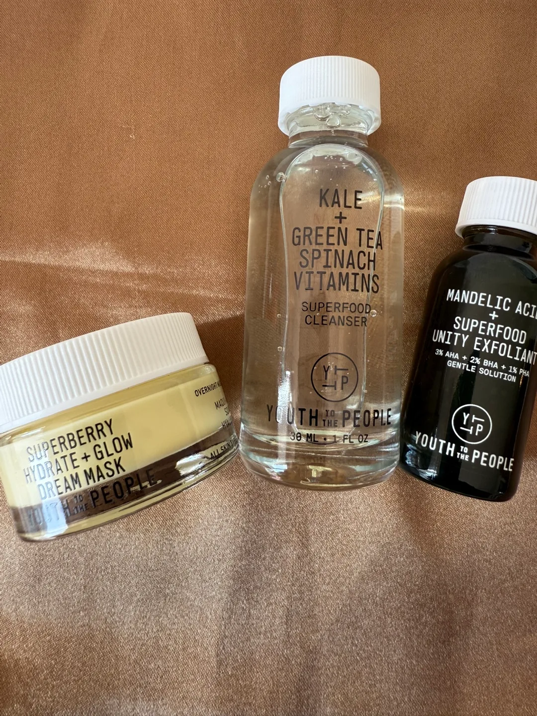 Youth To The People Skincare Set: Cleanser+Exfoliant+Mask image indicator(2)