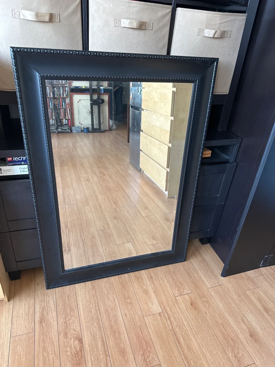 Black framed mirror thumbnail
