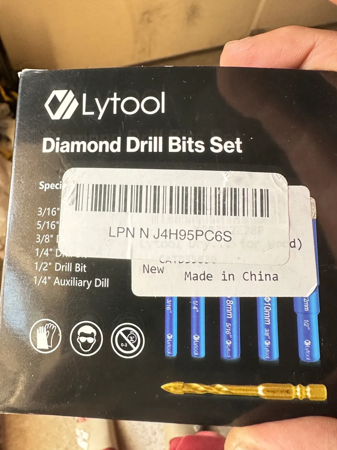 Lytool Diamond Drill Bit Set - 6 Pieces thumbnail