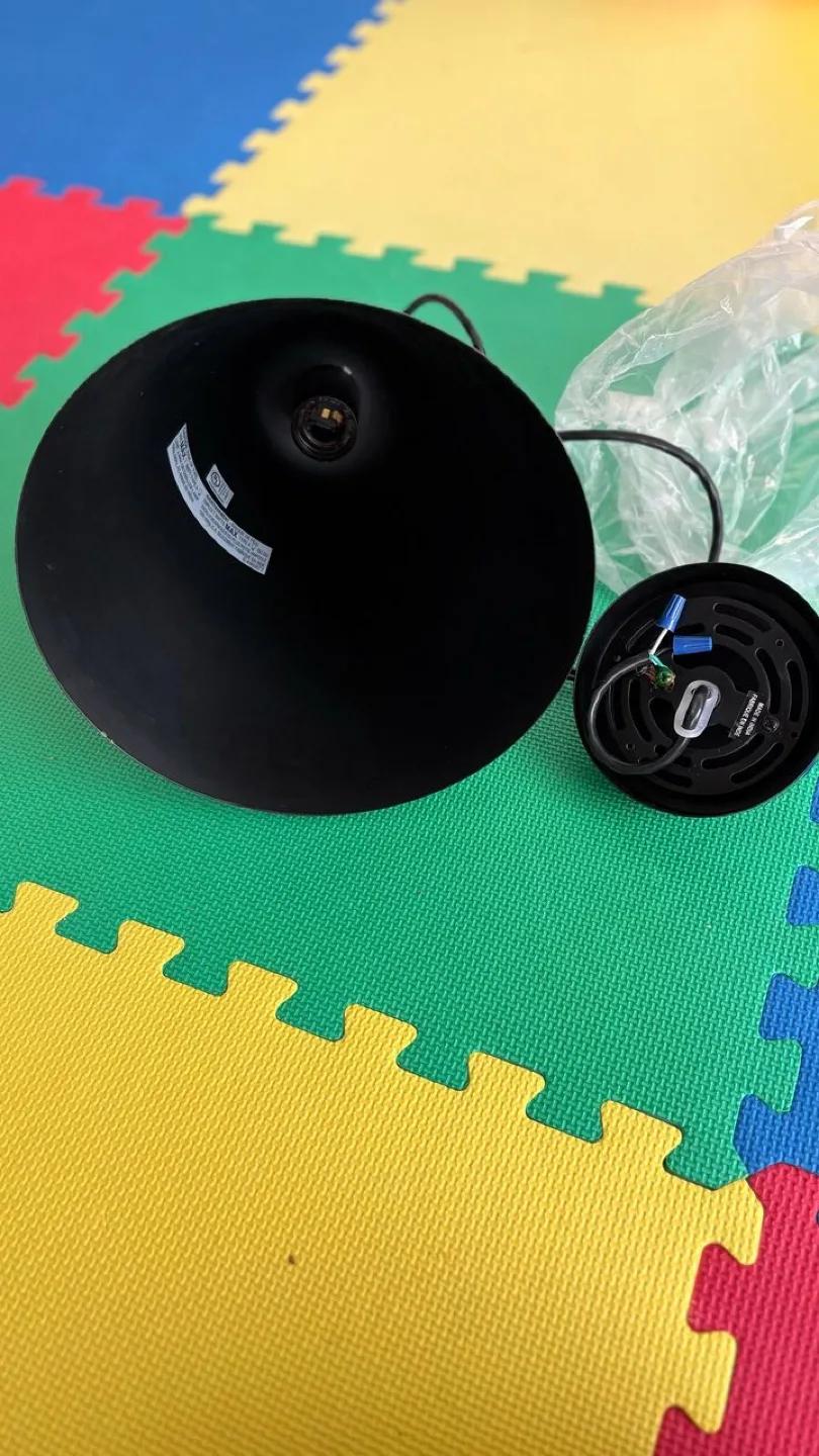 Black Pendant Light Fixture image indicator(2)