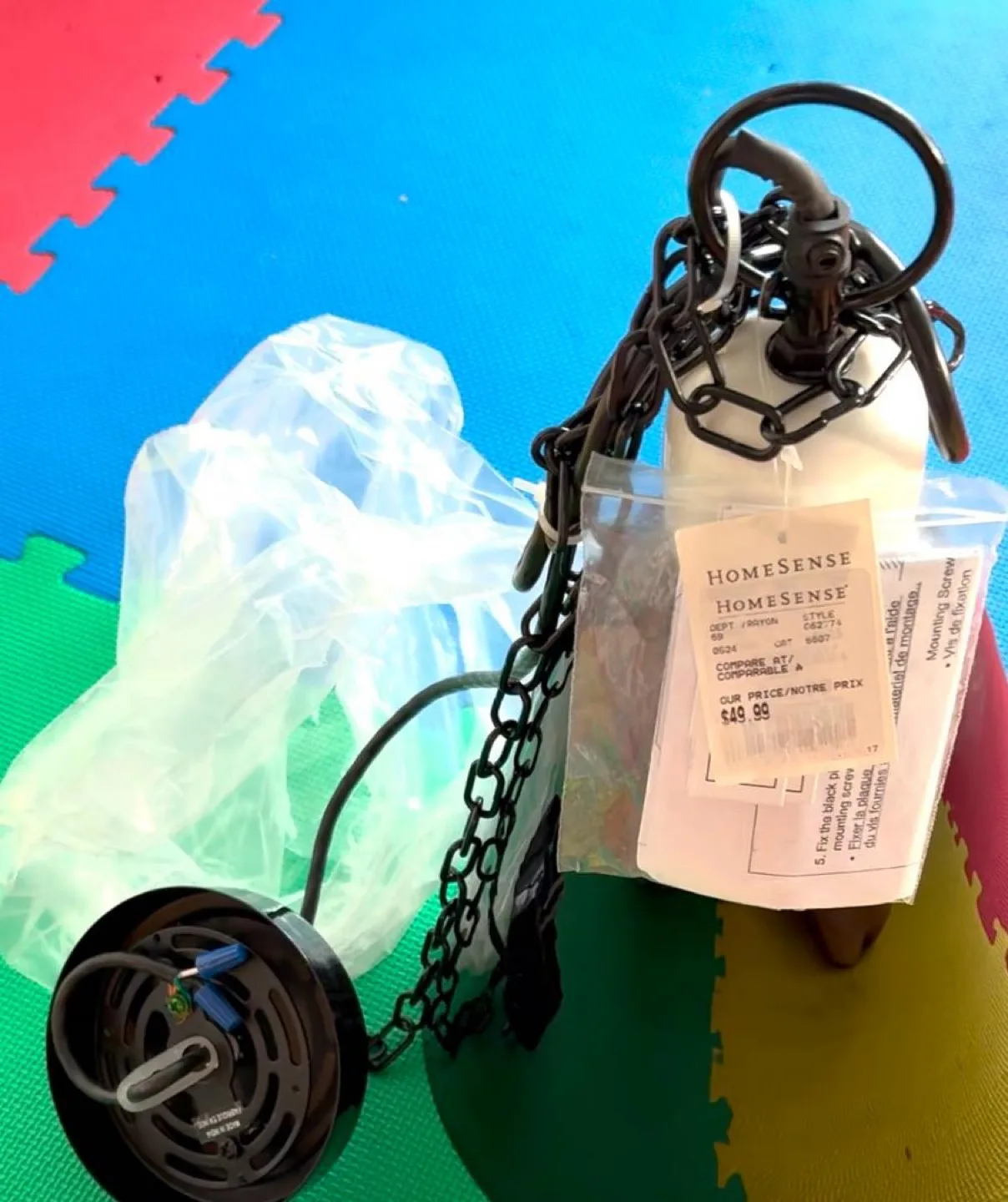 Black Pendant Light Fixture image indicator(3)