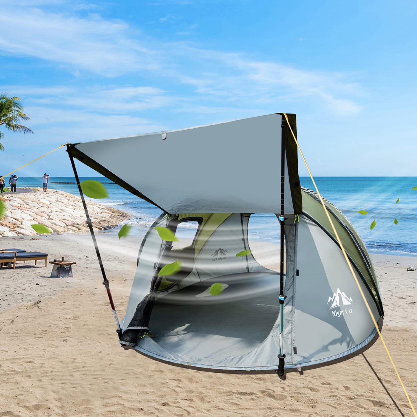 New Night Cat Upgraded Pop up Tent 2-4 Persons - photo 5
