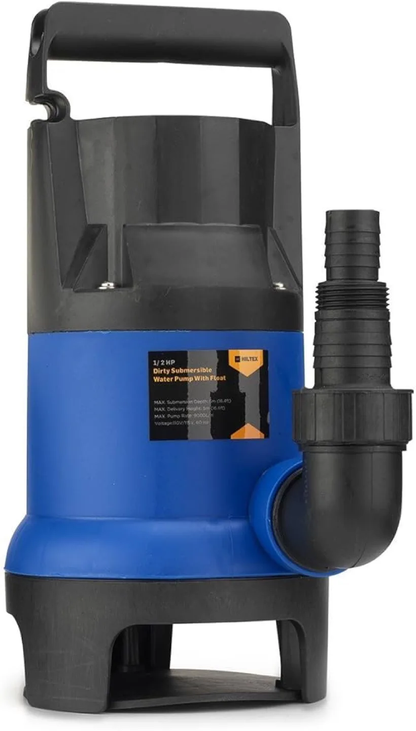 HILTEX 1/2 HP Dirty Submersible Water Pump with Float thumbnail