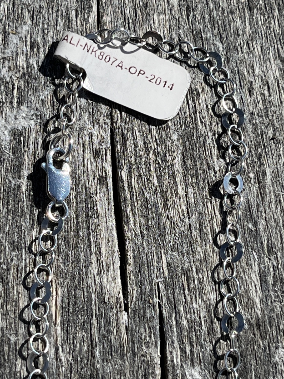 925 Sterling Silver Opal Pendant Necklace - photo 4