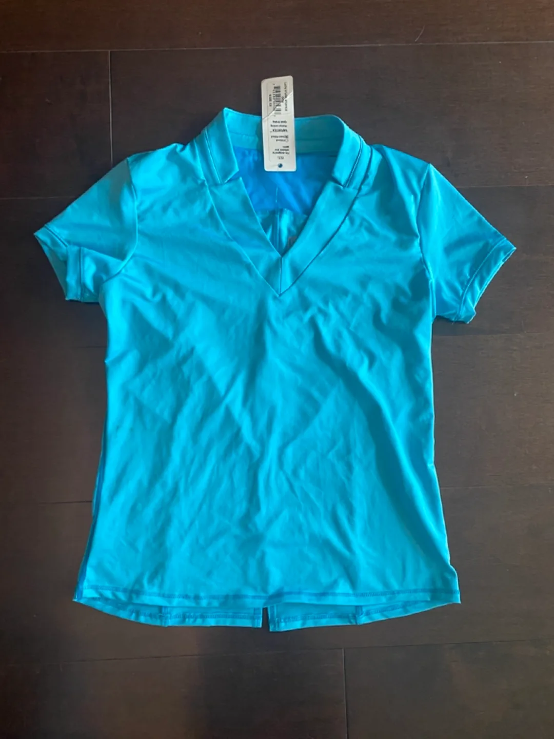 Women's Turquoise Tennis Shirt thumbnail