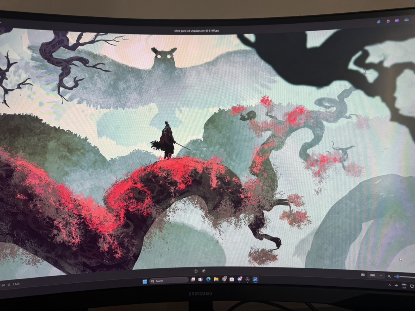 Samsung Odyssey G5 27" QHD 165Hz 1ms GTG Curved gaming monitor. - photo 2