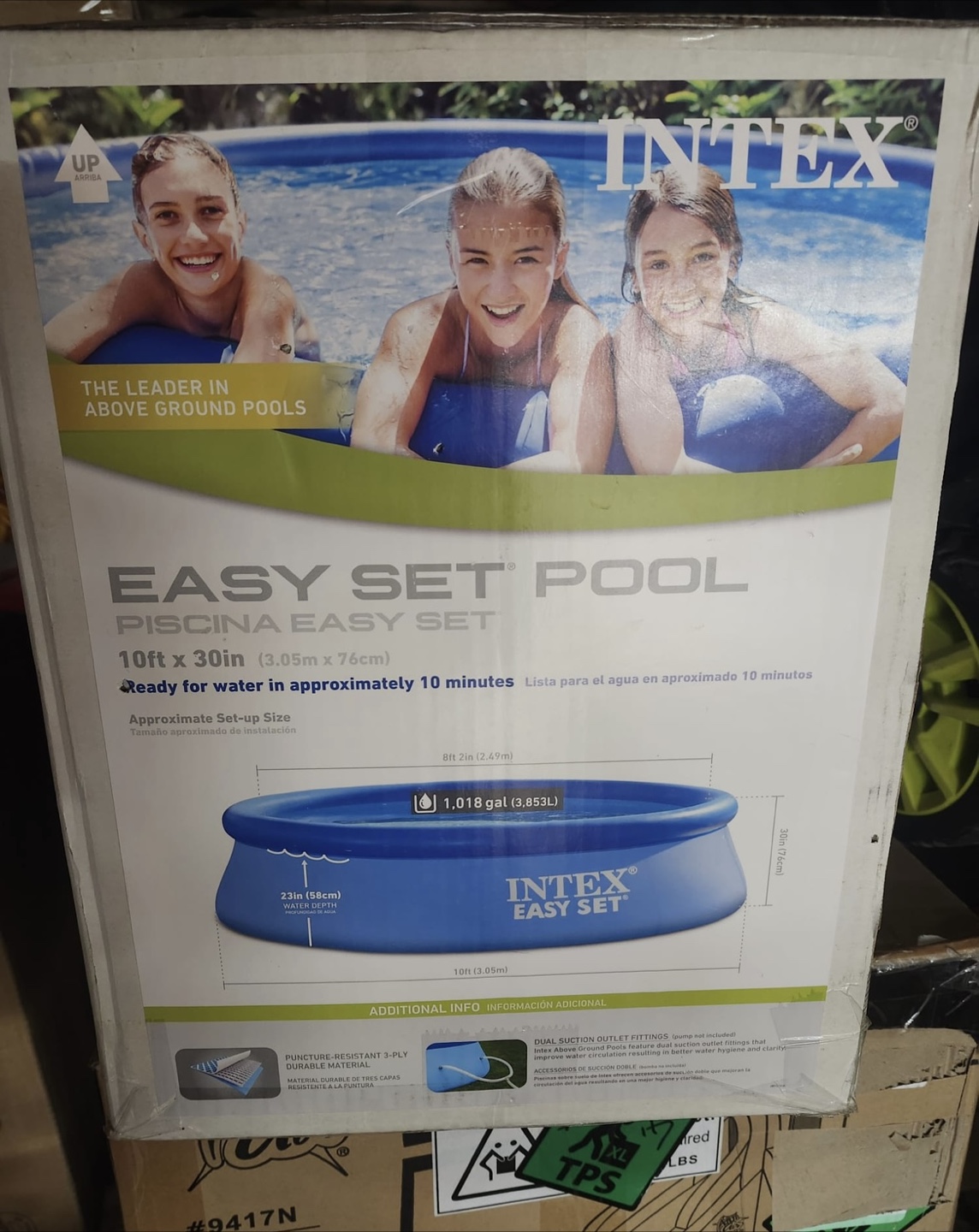 Intex Easy Set Pool - 10ft x 30” - Brand New - photo 4