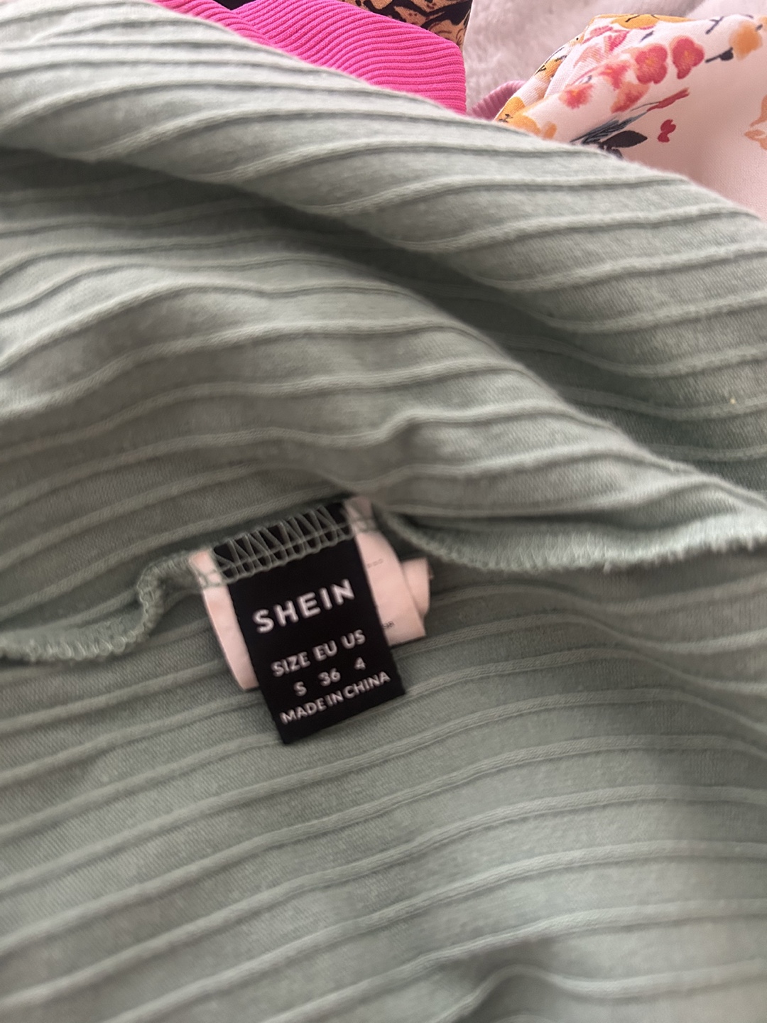 Sage Green Ribbed Mini Dress - photo 4