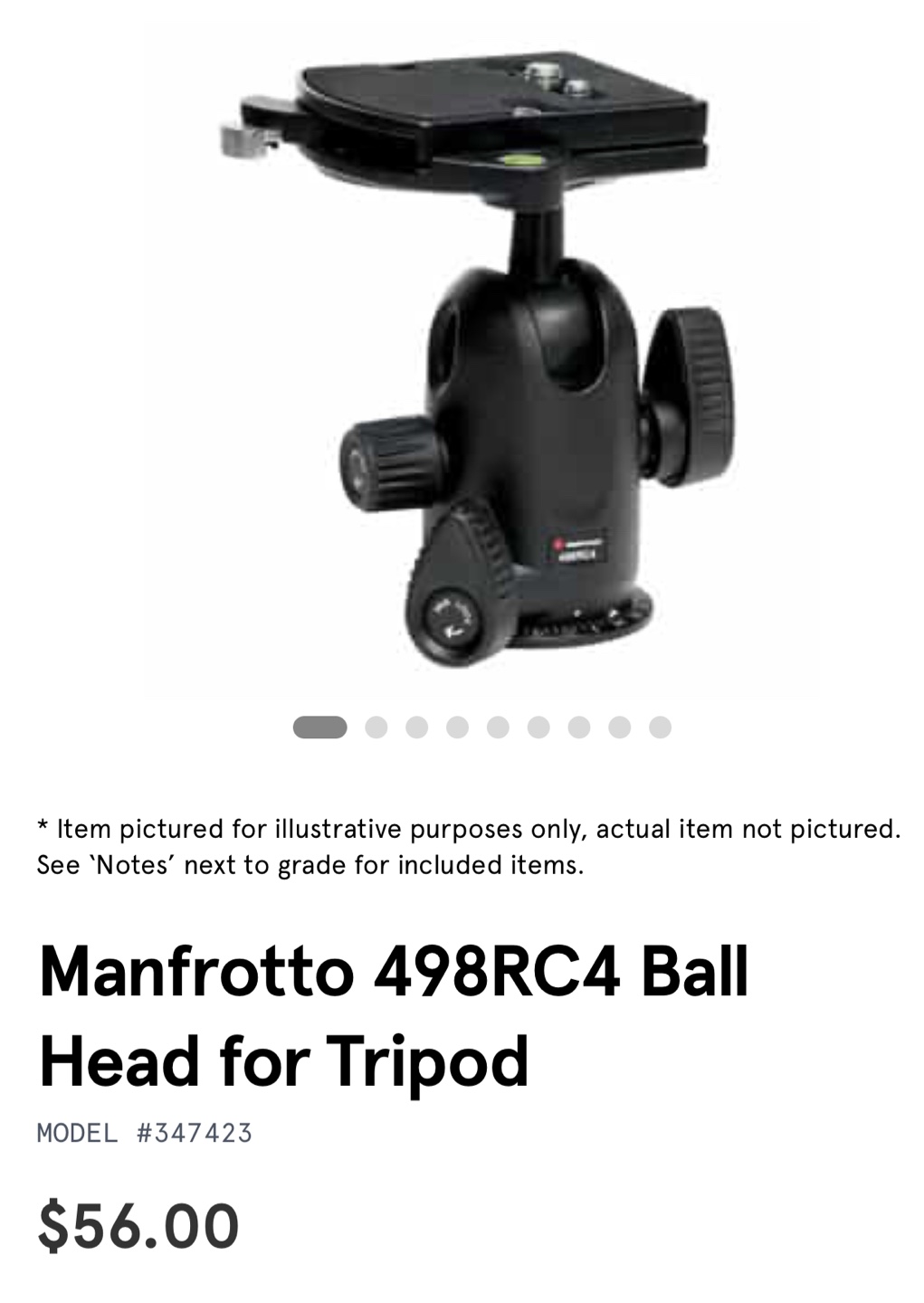 Manfrotto carbon fiber tripod and head bundle - photo 5