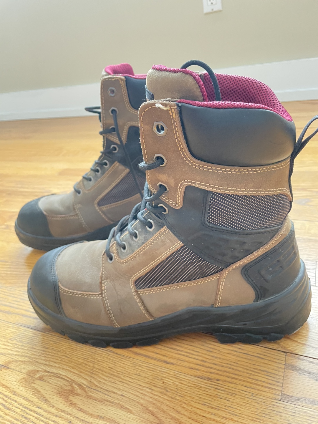 Kodiak Women's Brown Leather Work Boots Size 43 - photo 3