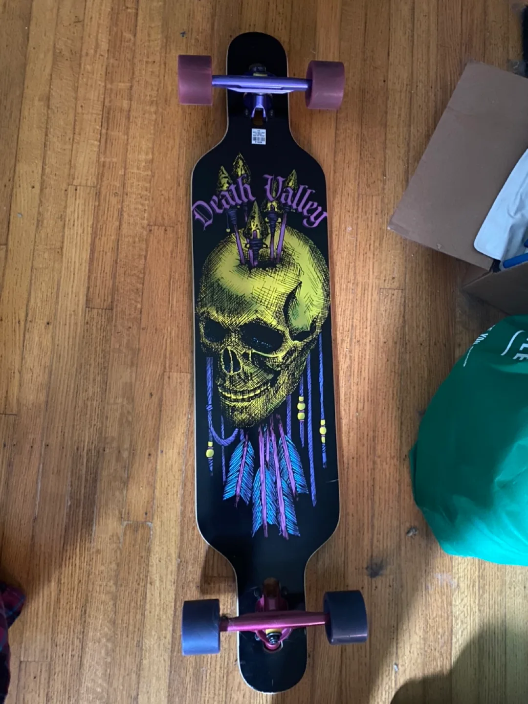 Death Valley Longboard - Skull Graphic thumbnail