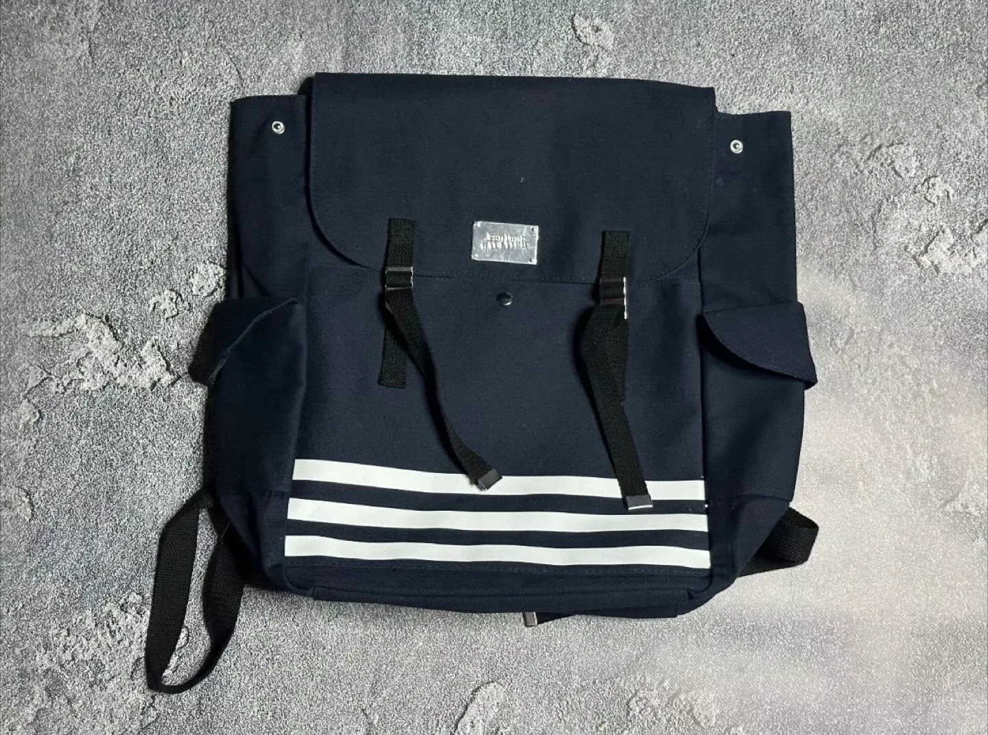 Jean Paul Gaultier Navy Blue Backpack 🥕 image indicator(2)