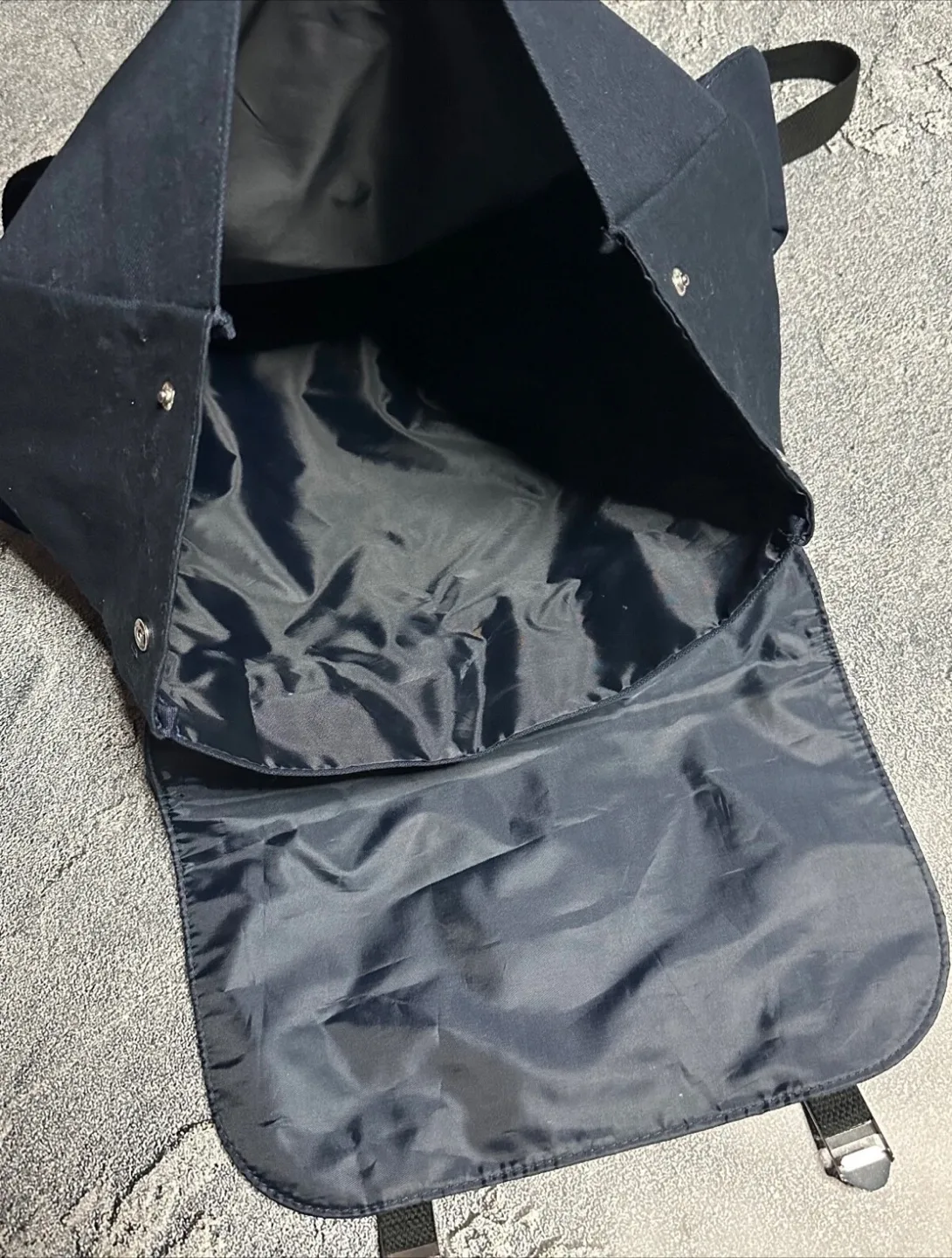 Jean Paul Gaultier Navy Blue Backpack 🥕 image indicator(5)