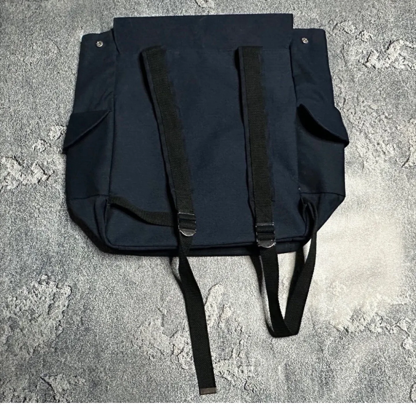 Jean Paul Gaultier Navy Blue Backpack 🥕 image indicator(4)