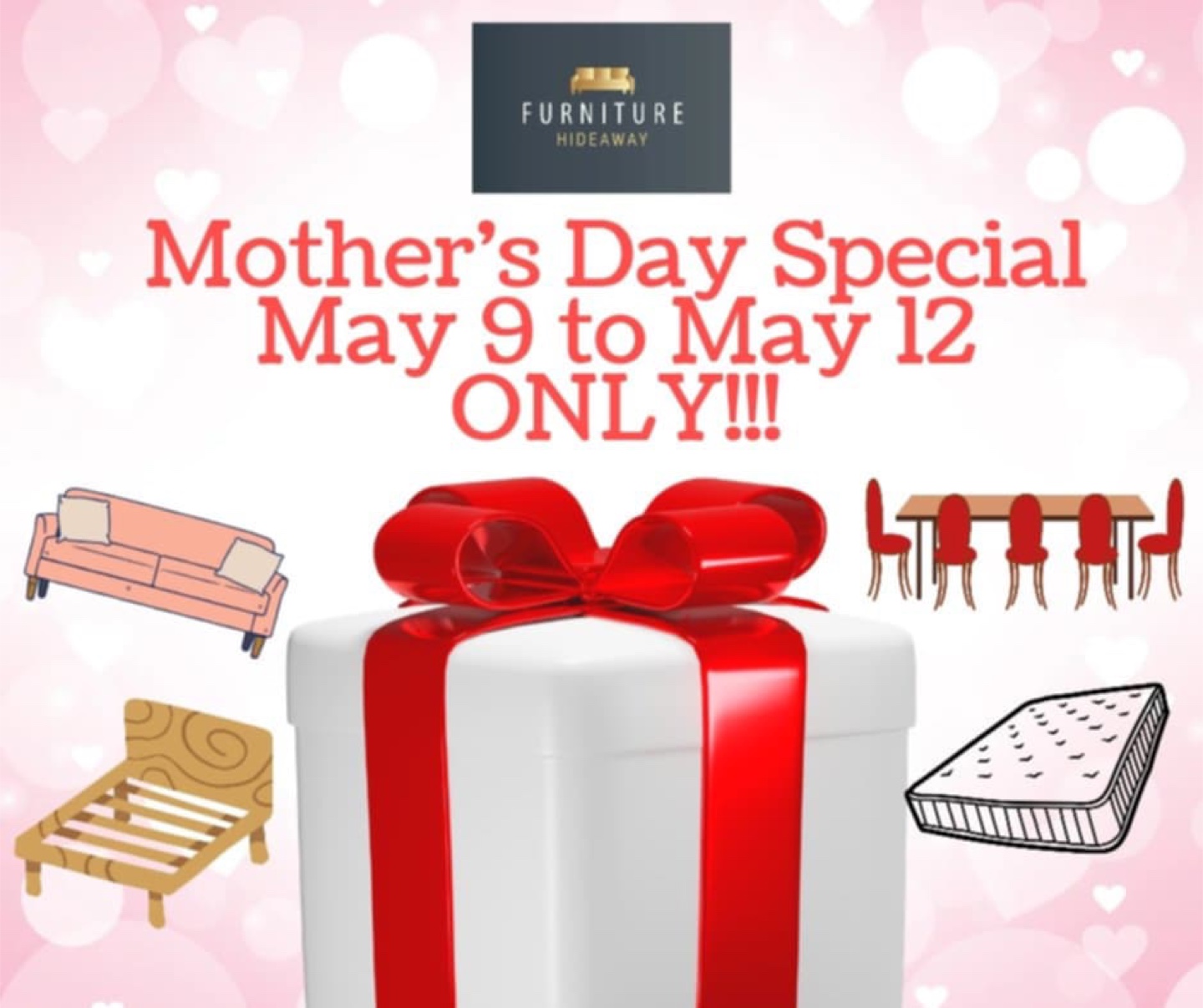 🌸 MOTHER'S DAY SALE 🌸 Couches & Dining Table Sets🥳