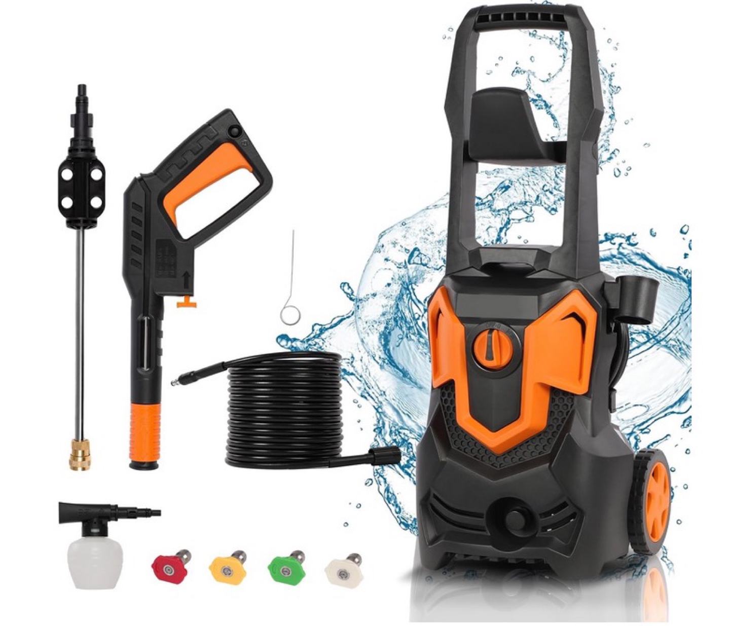 (New Open Box) Electric Pressure Washer, 3000 PSI