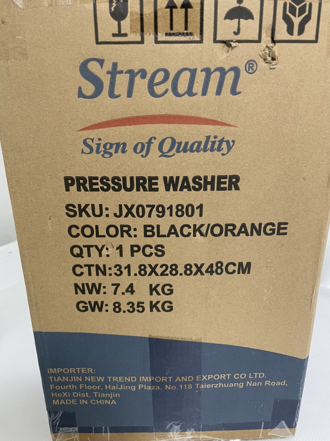 (New Open Box) Electric Pressure Washer, 3000 PSI - photo 3