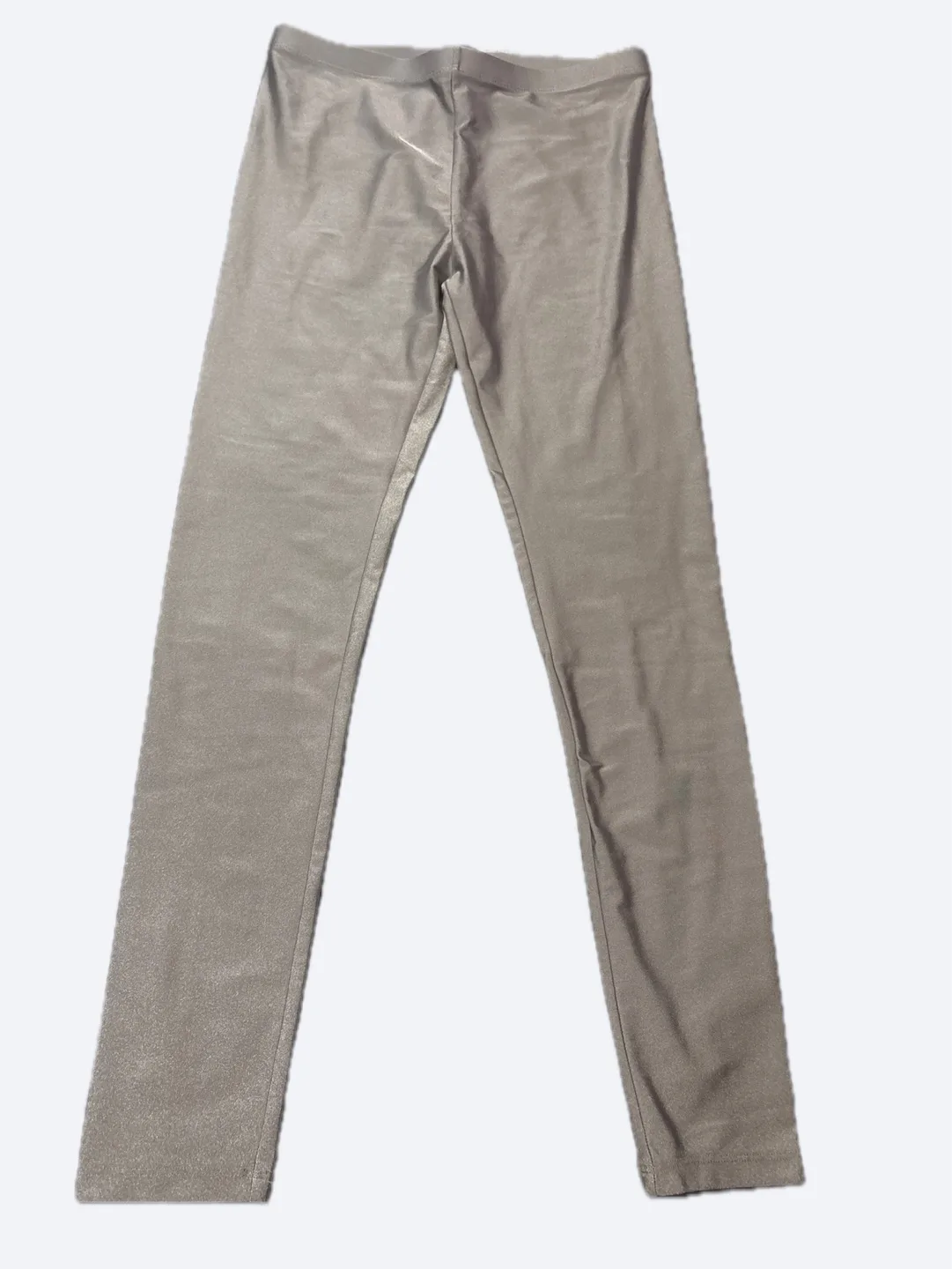Silver Metallic Leggings thumbnail