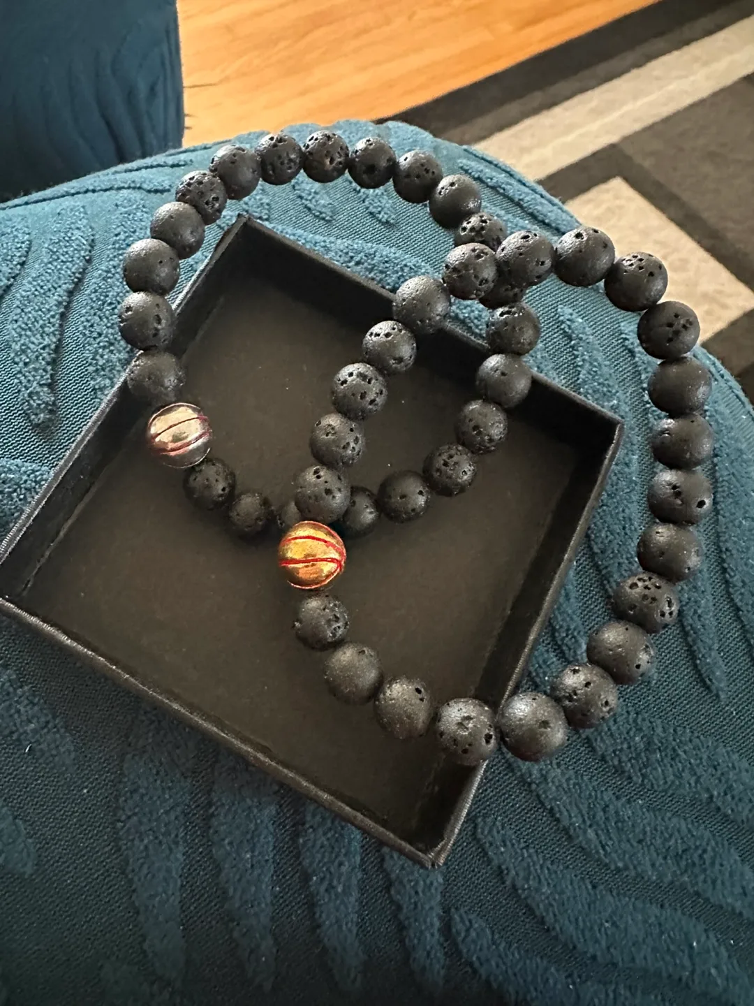 Lava Rock Beaded Bracelets - image indicator(2)