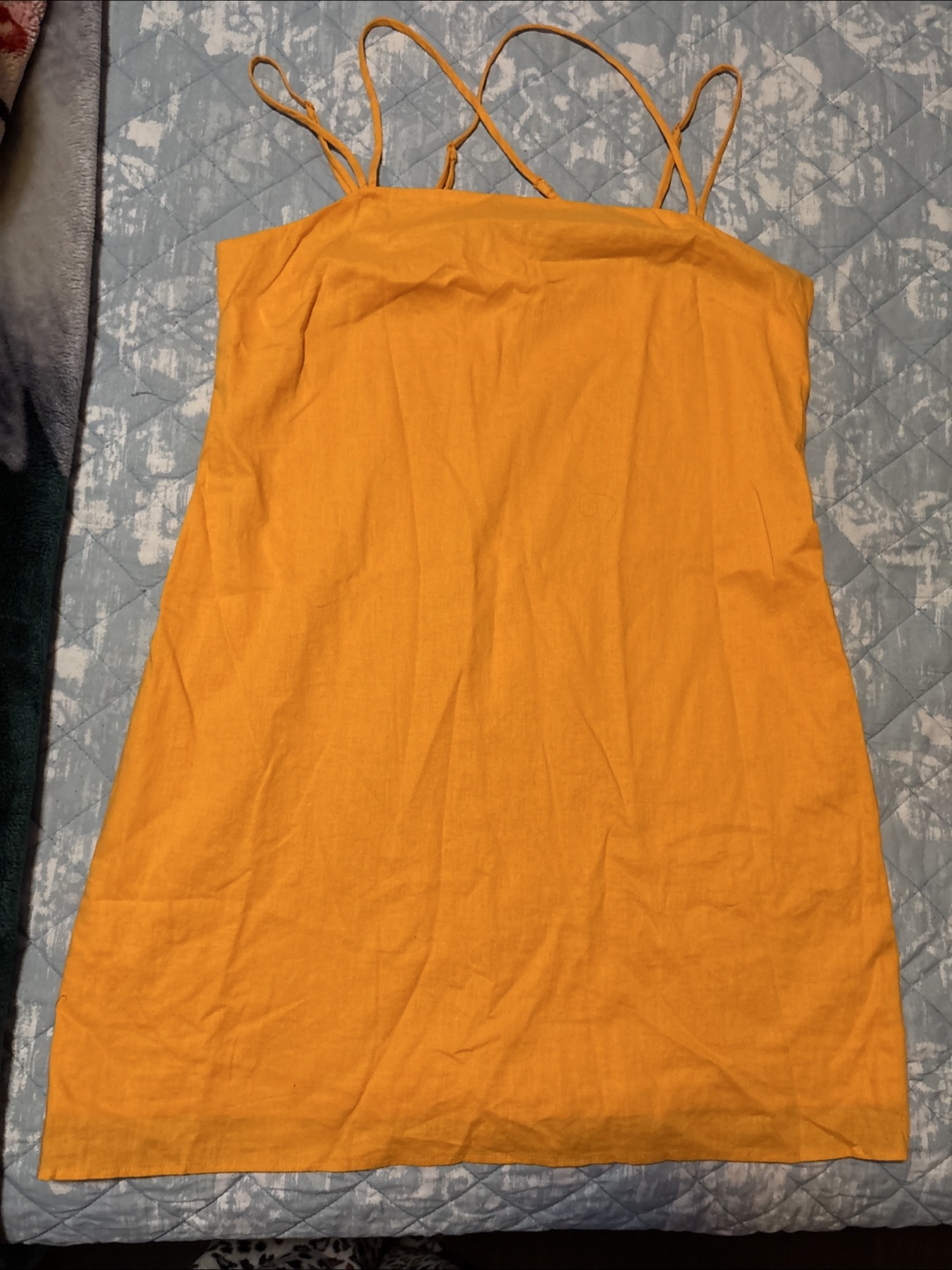 H&M Mustard Yellow Sundress