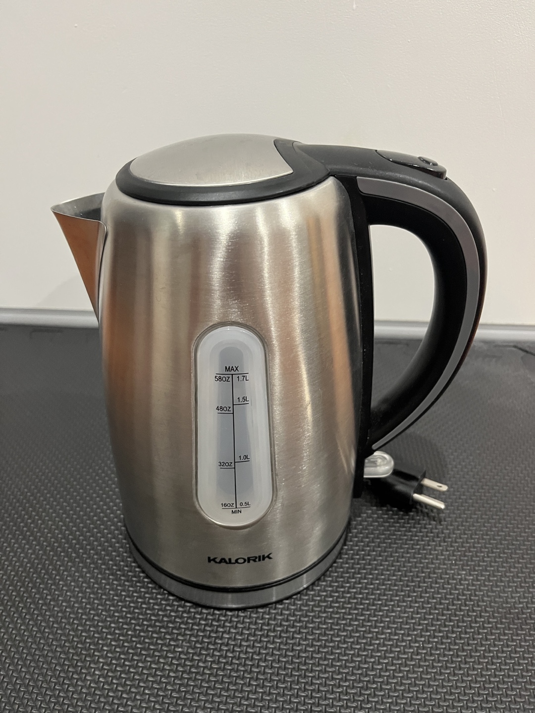 Kalorik Stainless Steel Electric Kettle