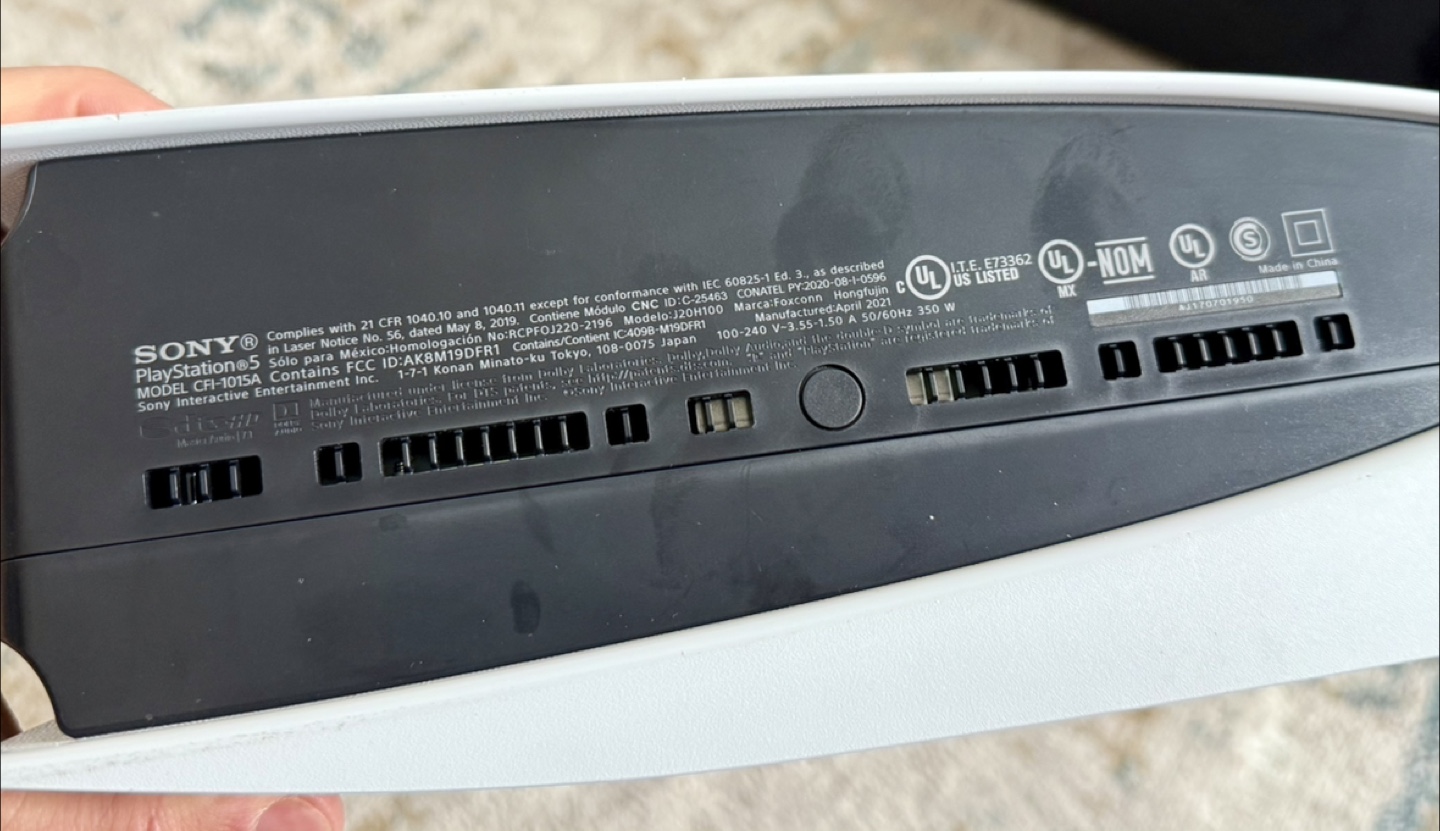 PlayStation 5 Console with Two Controllers - photo 5