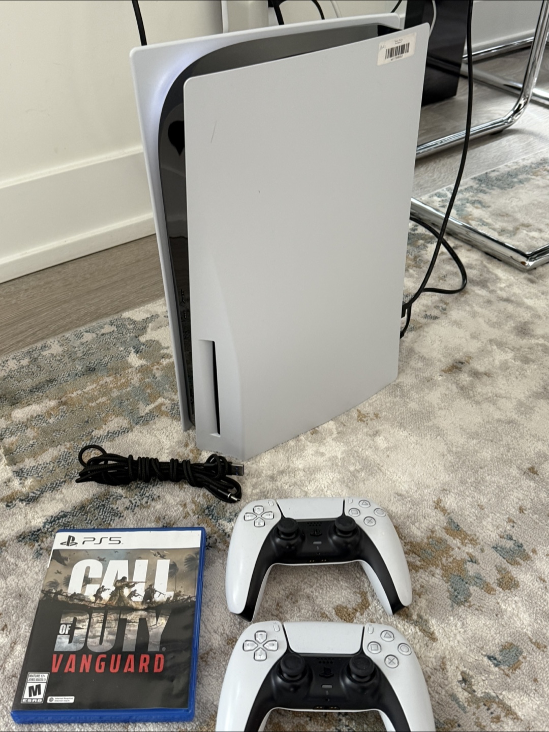 PlayStation 5 Console with Two Controllers - photo 2