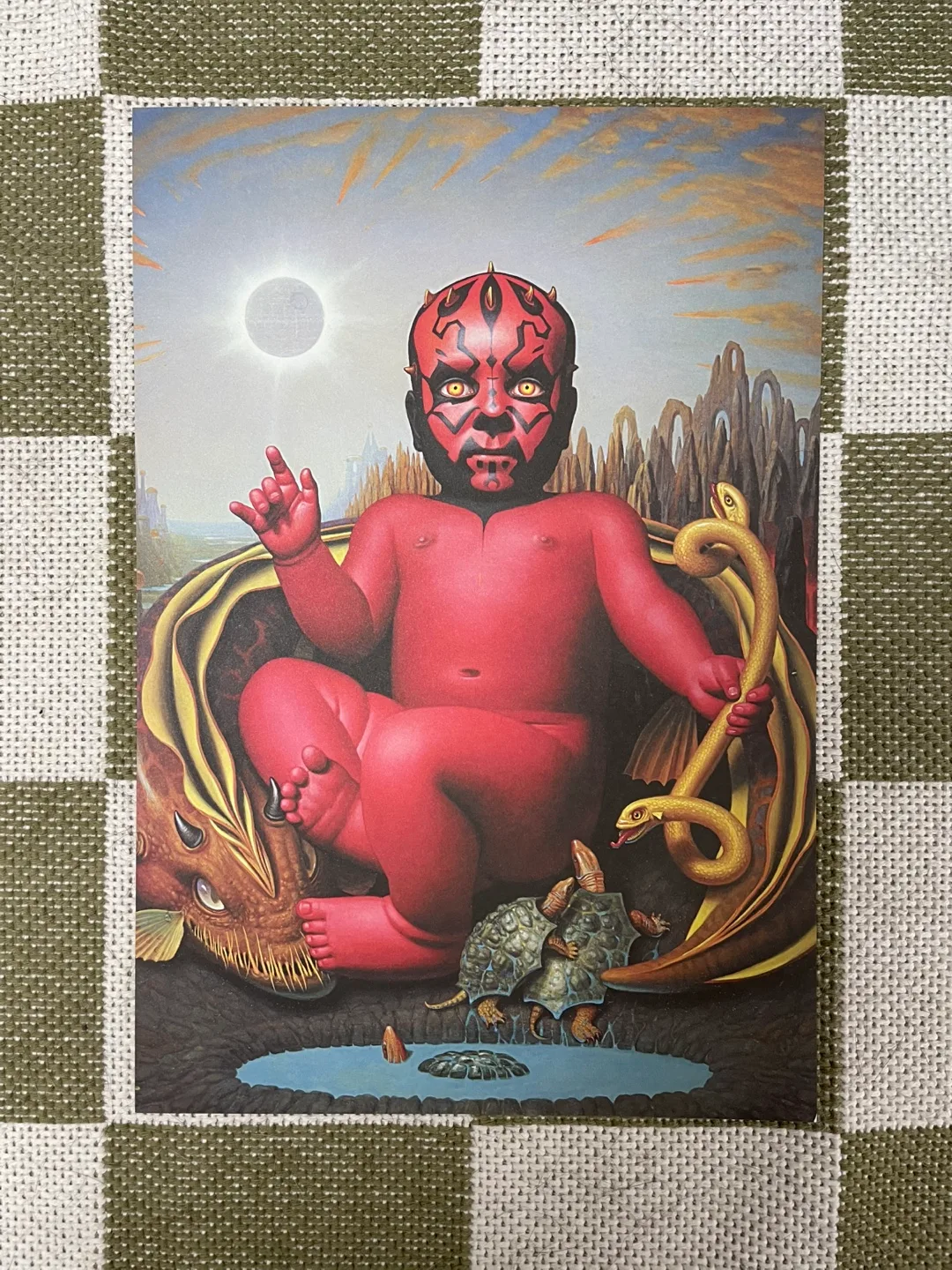 Darth Maul Baby Art Print thumbnail