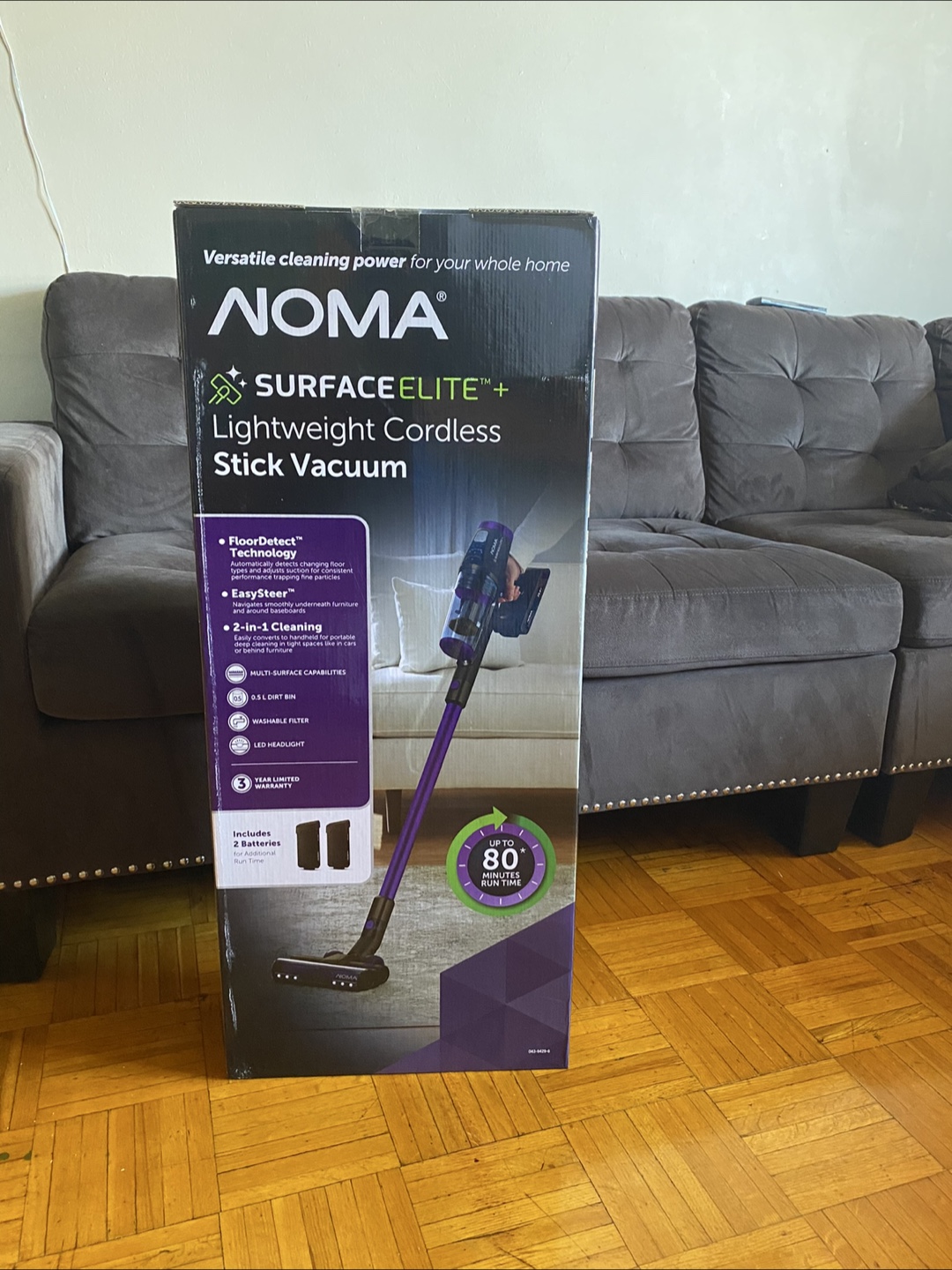 NOMA Lightweight Cordless Stick Vacuum