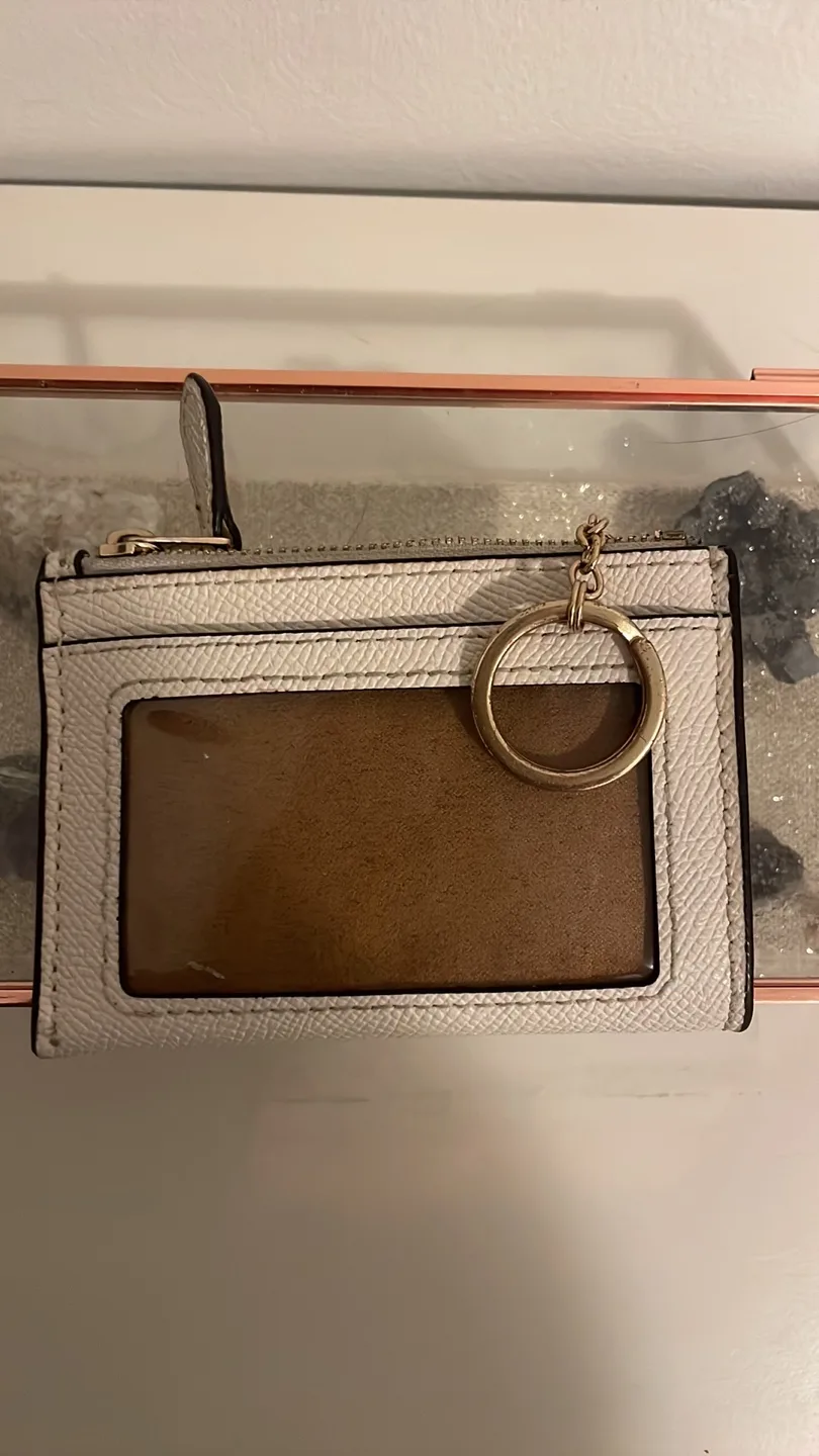 Coach Mini Card Case with Keychain image indicator(2)