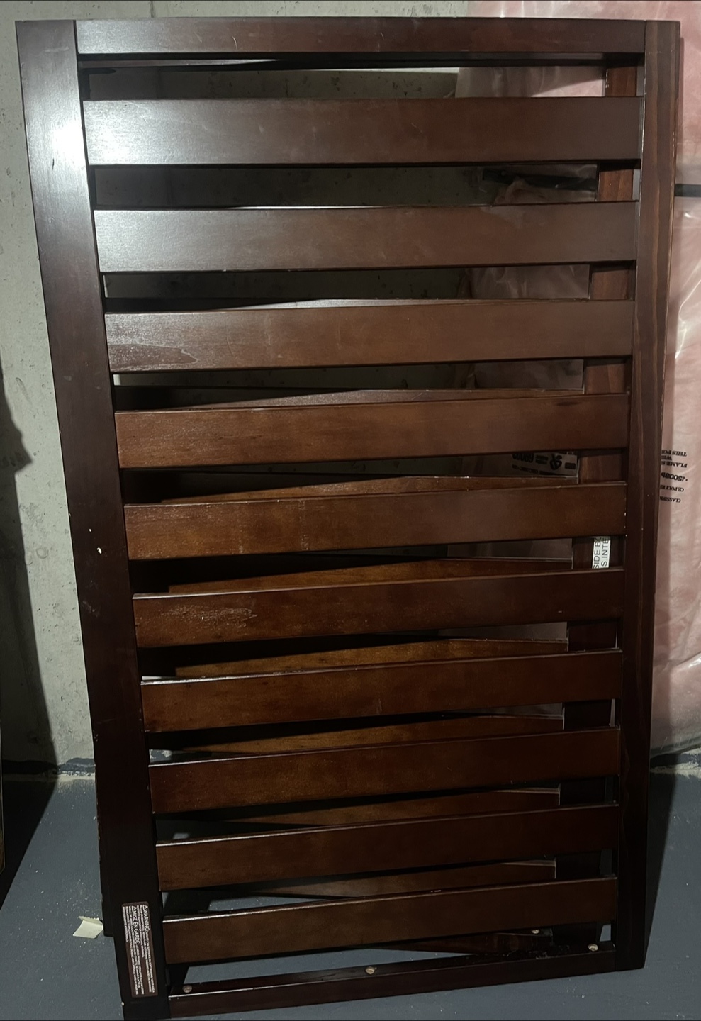 Convertible Crib - Dark Brown - photo 4