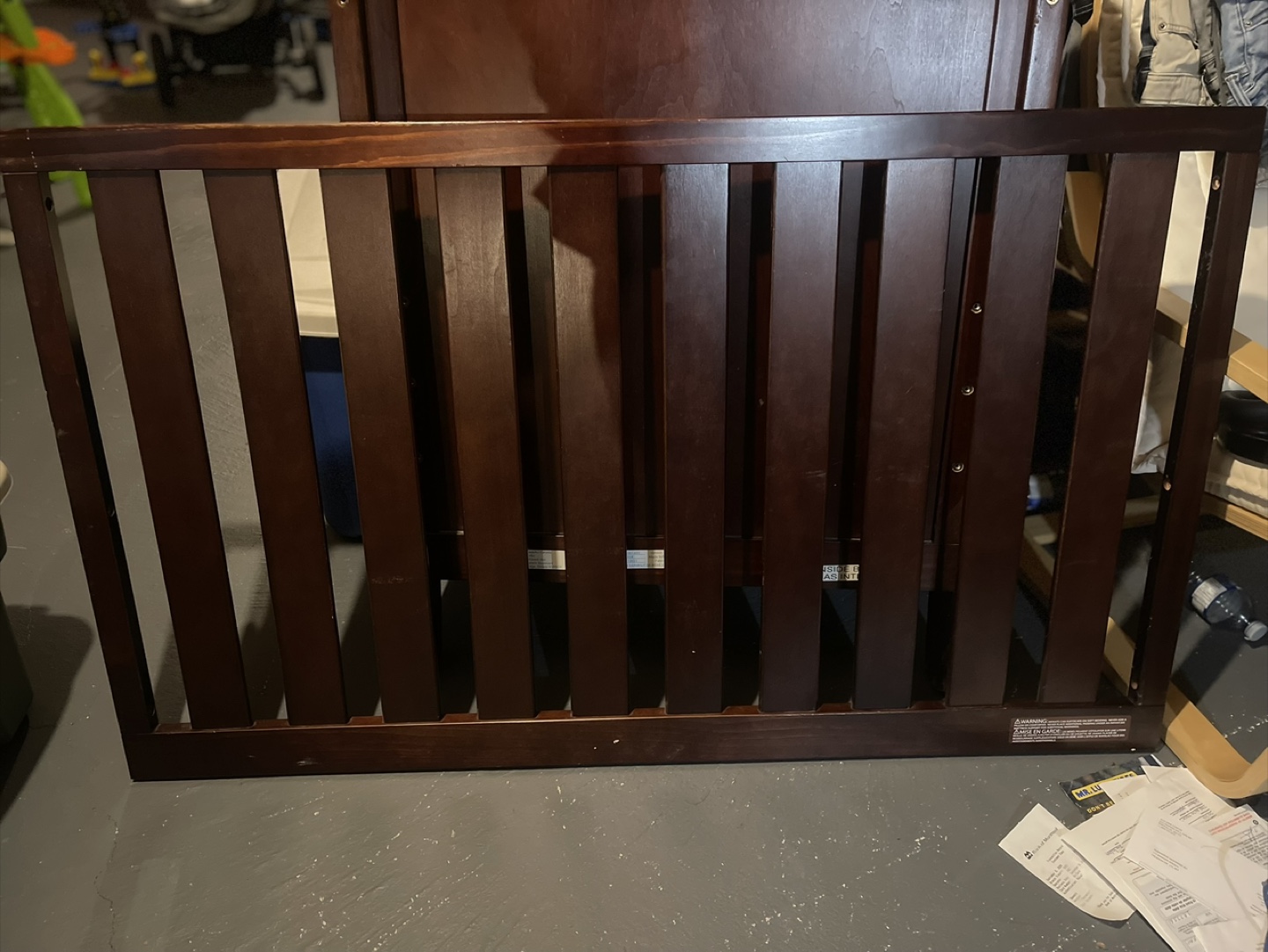 Convertible Crib - Dark Brown