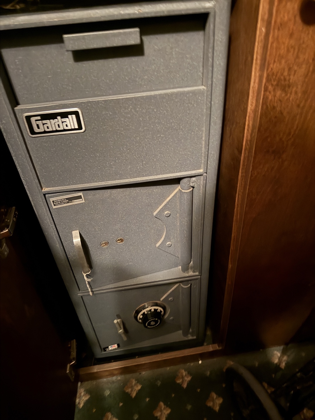 Gardall Safe - Two Compartments
