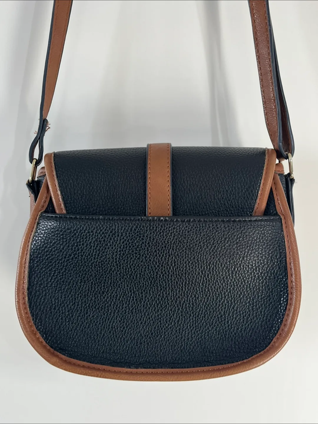 Black and Brown Crossbody Bag image indicator(2)