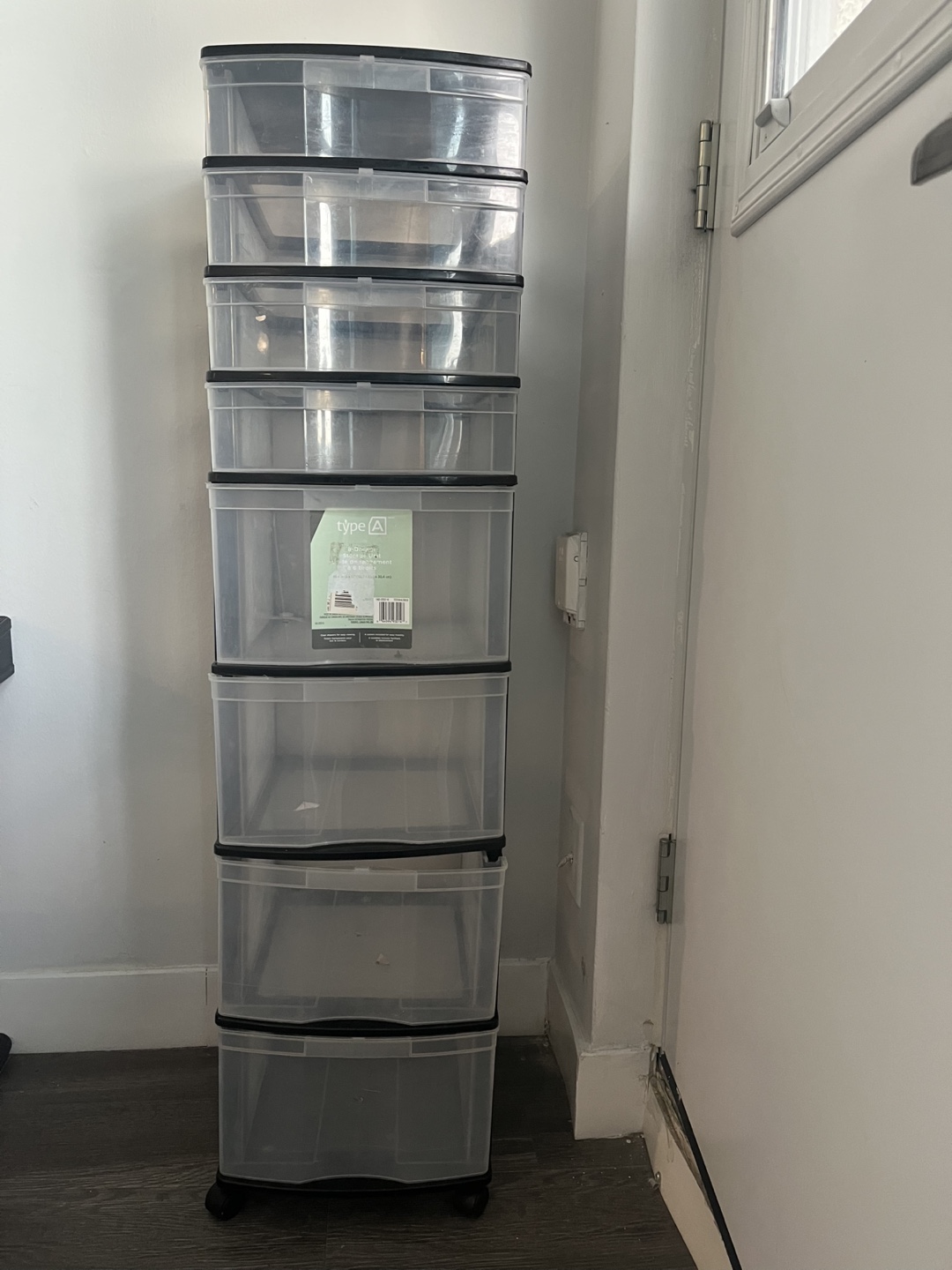 Type A 6-Drawer Rolling Storage Cart