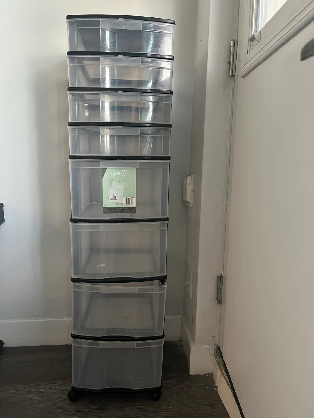 Type A 6-Drawer Rolling Storage Cart thumbnail