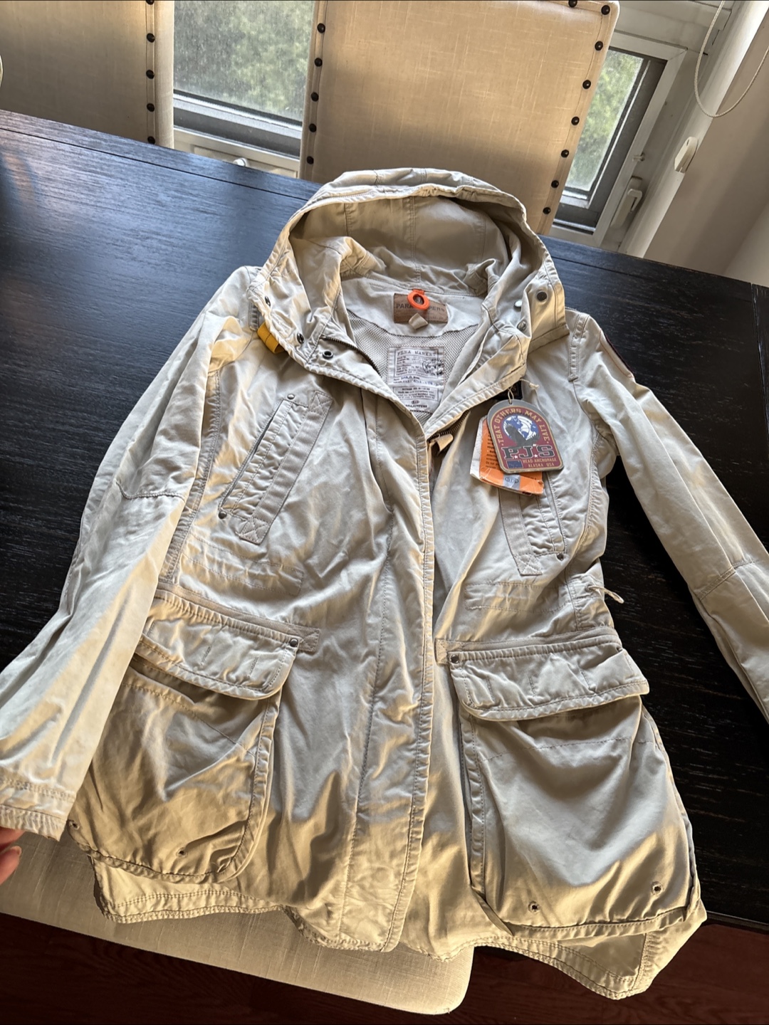 Parajumper Women's Beige Jacket Size Small - photo 4