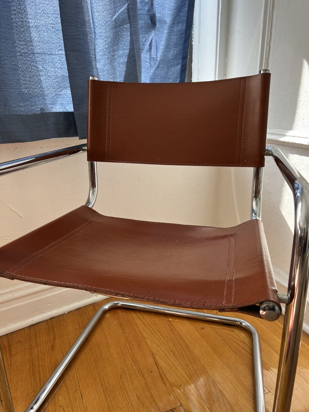 Mid Century Modern Vintage Leather Chair - photo 5