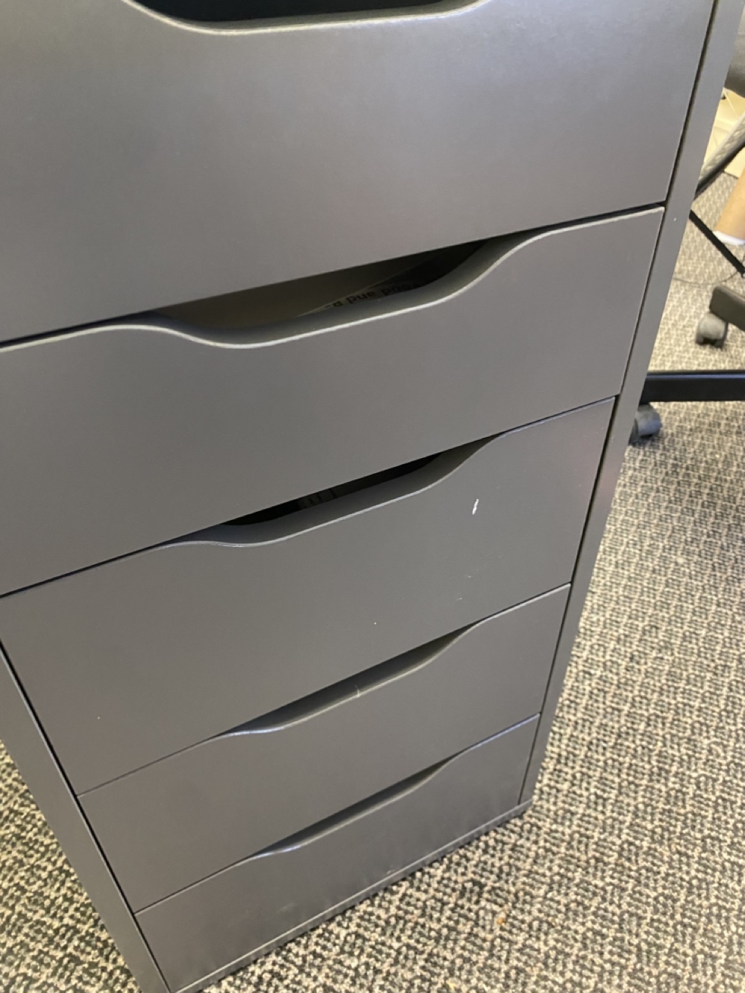 IKEA Desk with Alex Drawers - photo 4