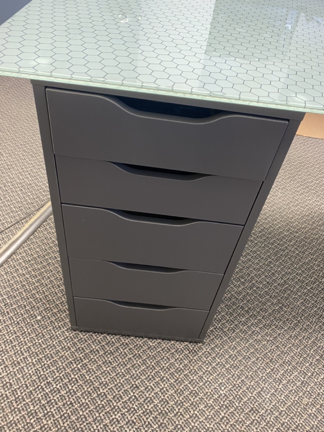 IKEA Desk with Alex Drawers - photo 3